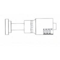 1" X 1" Code 61 Split Flange 